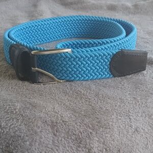 Bellido Blue Braided Belt